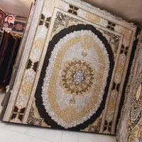 فرش طرح ۷۰۰شانه ترکم ۲۵۵۰ نخ بی سی اف اخر انباری|فرش|مشهد, طلاب|دیوار