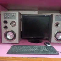 کامپیوتررومیزی سالم همراه بادوتاباندقوی وسالم