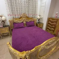 کاور تشک های زیبا از جنس مخمل|رختخواب، بالش، پتو|کرج, دهقان ویلا|دیوار