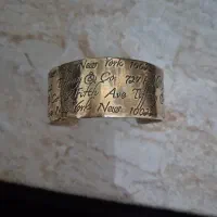 دستبند نقره تیفانی ایتالیایی ۹۲۵ عتیقه کلکسیونی