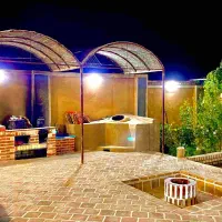 باغ منزل با نمای سنتی و  امکانات رفاهی و پارکینگ|اجارهٔ کوتاه‌مدت آپارتمان و سوئیت|فردوس (خراسان), |دیوار