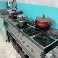 اجاق گاز و میز کار