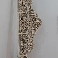 کتیبه پرده همراه ۲ میل پرده