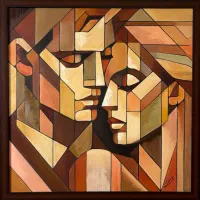 تابلو رنگ روغن دکوراتیو