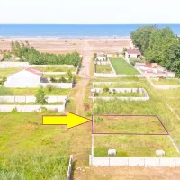 زمین ساحلی مسکونی وآماده ساخت باویوی 360 درجه دریا