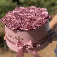 گل روبانی وباکس گل