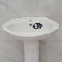 روشویی پایه دار با شیر اهرمی|لوازم سرویس بهداشتی|بهبهان, |دیوار