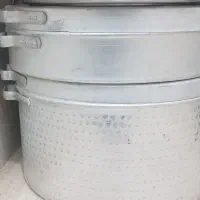 دیگ چلو پزی و مرغ پزی ،