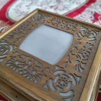 لوستر سقفی چوبی|لوستر و چراغ آویز|محمدشهر, همایون ویلا|دیوار