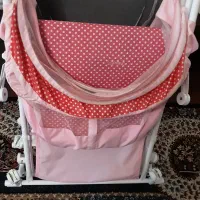 گهواره دخترونه مارک ترک|اسباب و اثاث بچه|رشت, دیلمان|دیوار