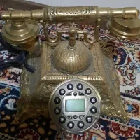 تلفن دیجیتال تمام برنز صفحه نمایشگر
