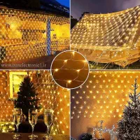 ریسه توری 3*3|ریسه و چراغ تزئینی|دیواندره, |دیوار