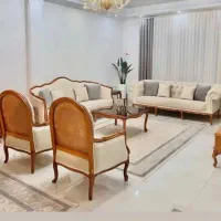 مبل کویین فرانسوی ناهار خوری استیل کلاسیک|مبلمان خانگی و میز عسلی|رباط‌کریم, وهن آباد|دیوار