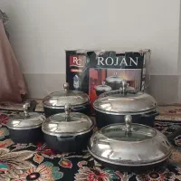 سرویس قابلمه چدن ۱۰ پارچه آلمانی نو