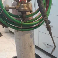 سرپیک جوش+مانومتر+شلنگ+کپسول اکسیژن