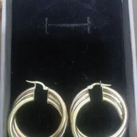 گوشواره سه رنگ  ، طرحش سه بعدی