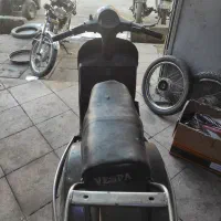 وسپا 200 مدارک دار مزایده هندا|موتورسیکلت|خاوران, |دیوار