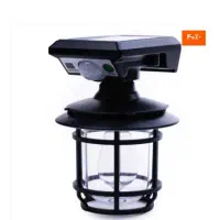 چراغ دیواری خورشیدی طرح فانوس مدل JD-1578