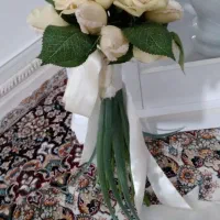 دسته گل عروس|گل مصنوعی|یاسوج, |دیوار