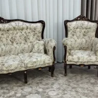 مبل 9نفره نهارخوری 4نفره|میز و صندلی غذاخوری|شاهینشهر, شهرک گلدیس|دیوار