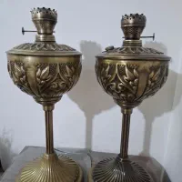 چراغ گردسوز قدیمی وآنتیک کلکسیونی وزیبا،