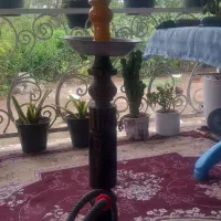 قلیان تنه چوبی با وسایل کامل|کلکسیون و سرگرمی|ماسال, |دیوار