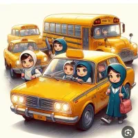 راننده سرویس خانم هستم