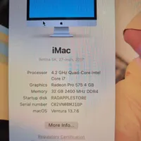 iMac ۵k ۲۷ اینچ اپل|رایانه رومیزی|مشهد, سجاد شهر|دیوار