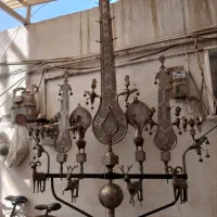 علامت سه تیغ|کلکسیون اشیاء عتیقه|مشهد, انقلاب|دیوار