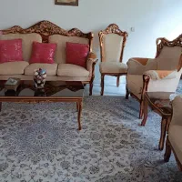 مبلمان ۹نفره با میز و عسلی|مبلمان خانگی و میز عسلی|تهران, شهرک مخابرات|دیوار