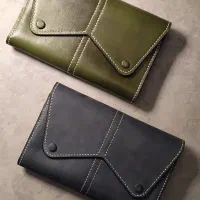 کیف کلاچ مردانه و زنانه چرم طبیعی برند