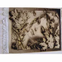 تابلو فرش اشک پاییز|تابلو فرش|تهران, حکیمیه|دیوار