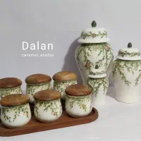 ظروف سرامیک  ،طرح باغ گلدان|صنایع دستی و سایر لوازم تزئینی|مشهد, انقلاب|دیوار