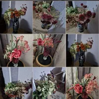 گل مصنوعی خارجی در طرح های مخلف قابل شستشو