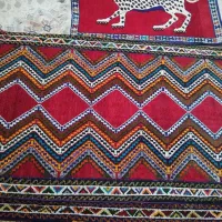 قالی دستباف قشقایی|فرش|صدرا-فارس, فاز ۲|دیوار