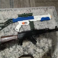 دو عدد تفنگ اسباب بازی