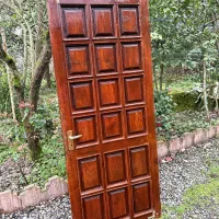 درب چوبی نراد مدل قابی