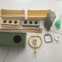 2 عدد قفس پرنده بزرگ با پک کامل