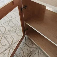 کابینت ام دی اف + چوب روس|کتابخانه، شلف، قفسه‌های دیواری|مشهد, فرهنگ|دیوار
