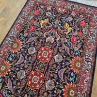 فرش زرع و نیم دستباف افشار شکارگاه