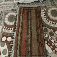 قالیچه گلیم قدیمی دست بافت ۳متری قیمت مناسب|گلیم، جاجیم، گبه|قوچان, |دیوار