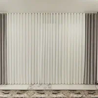 پرده پانچ نو نصب نشده مناسب جهیزیه