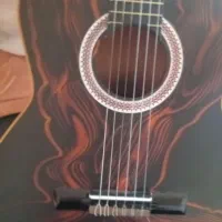 گیتار با چوب گردو