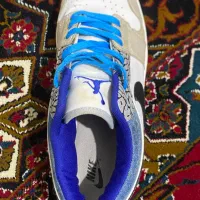 کتونی نایک جردن سفید ابی|کیف، کفش، کمربند|تهران, گلچین|دیوار