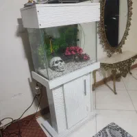 اکواریوم باتمام لوازم