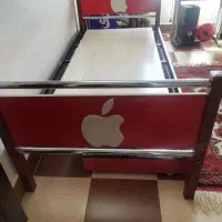 تخت کار کرده ی فلزی کودک و نوجوان|تخت و سرویس خواب|گنبد کاووس, |دیوار