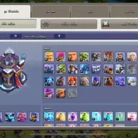 اکانت کلش اف کلنز تان۱۵|کنسول، بازی ویدئویی و آنلاین|تهران, آبشار تهران (دریاچه)|دیوار