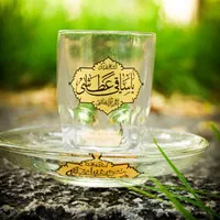استکان عینکی چاپدار|ظروف سرو و پذیرایی|اصفهان, سنبلستان|دیوار