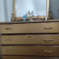 سرویش خواب دونفره همراه تشک|تخت و سرویس خواب|باسمنج, |دیوار