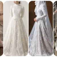 لباس عروس محجبه